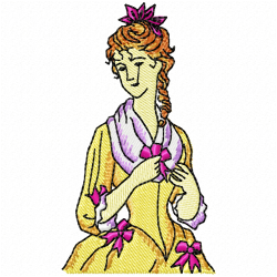 Girls Embroidery Design 5 Girls Embroidery Design 5